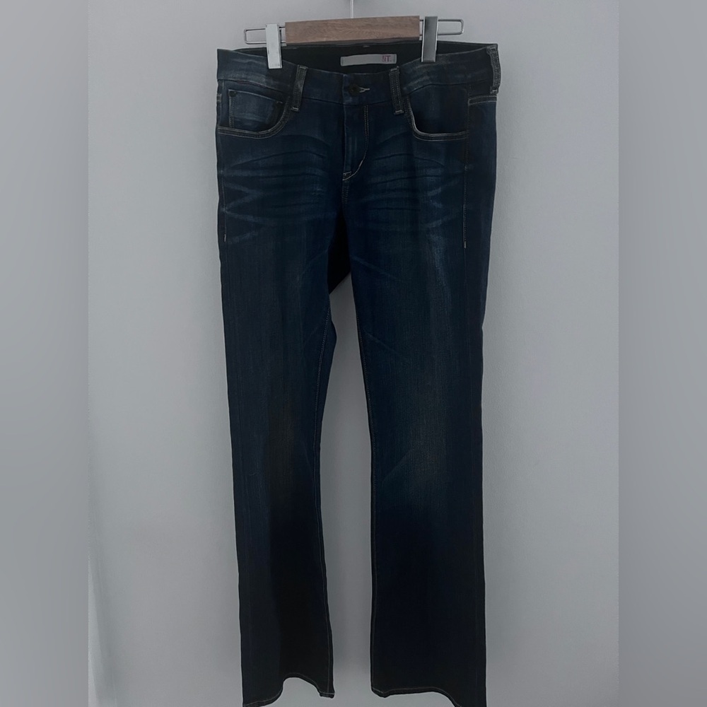 ! It jeans bleu size 28 curvy slim boot